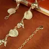 Cadena de cintura de carcasa metálica para mujer, accesorio para falda, cadena versátil para suéter, adorno de cintura bohemio adelgazante, en stock