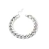 Collar de Cadena Gruesa Simple Exagerado para Mujer Estilo Europeo y Americano Combinación Perfecta Hip-hop hiphop Estilo de Hong Kong Accesorios para la Clavícula Joyería