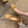 Zapatos Planos para Mujer Estilo Mary Jane Hada, Nuevos de Verano 2025 Boca Baja Estilo de Noche Zapatos Planos sin Cordones Mocasines de Abuela