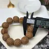Pulseira Original de Contas de Caroço de Pêssego, Acessório de Moda de Luxo para Coleção e Uso T210