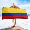 Xale Absorvente com Proteção Solar Toalha de Praia Toalha de Banho Secagem Rápida Impressão Digital Toalha Transfronteiriça Toalha de Banho Bandeira Nacional Microfibra