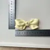 Cor de Doce Laço Simples Tecido Semi-Acabado Acessórios DIY Grampo de Cabelo Capa de Celular Acessórios para Mala Sapatos e Meias