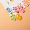 Accesorios luminosos de resina de dibujos animados Xiao Bao Mary Unicorn Diy Crema Gel Accesorios Horquilla Material de la funda del teléfono