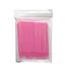 Bastoncillo de limpieza para pestañas de injerto al por mayor, bastoncillo para plantar pestañas, bastoncillo de limpieza para tatuaje de pestañas, bastoncillo de algodón para limpieza de pestañas calientes, herramienta de limpieza para belleza
