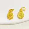 Oito santo padroeiro de cabaça de ouro de areia pingente oco carpa moeda de cobre fio de moeda auspiciosa com borla slip match