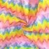 Estampado tie-dye graffiti salpicado poliéster algodón fino o tela impermeable accesorios hechos a mano DIY bolsa para sábana, 1Yc63974