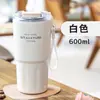 Taza de Café Doble Sitarayuri Modelo Nuevo Termo de Acero Inoxidable 304 Taza Portátil de Alto Valor con Popote Venta al por Mayor