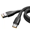 Cable de Datos Tipo-C de Carga Súper Rápida de 120W Transfronterizo Adecuado para Huawei Honor Cable de Carga para Teléfono Móvil de Coche Carga Rápida de 6A