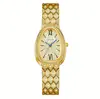 Reloj para Mujer Reloj de Cuarzo para Mujer Moda Reloj con Correa de Acero Celebridad de Internet Femenina Transmisión en Vivo Reloj Impermeable para Mujer Venta Directa de Fábrica y Entrega