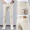 Jeans Masculino Reto Slim Fit Primavera/Verão 2026, Calça Longa Casual Slim Fit Estilo Coreano para Jovens, Estilo Versátil e Moderno