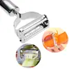 Rallador Multifuncional de Acero Inoxidable de Alta Calidad para Papa, Pepino, Zanahoria, Pelador Julienne, Pelador y Rebanador de Frutas y Verduras