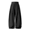 Yidao Vintage Otoño 2026 Nueva Colección: Pantalones de alta gama plisados y fluidos para hombre y mujer, con un estilo americano relajado de pierna ancha.