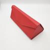Bolsa de almacenamiento para gafas de sol personalizada de moda, caja de papel triangular para gafas, bolsa sencilla plegable para gafas