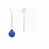 Fabricante de espelhos em forma de cotovelo produz instrumentos e removedores para amigdalectomia, dispositivo de ventosa oral com tubo de vidro em forma de 7