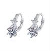 Desejo transfronteiriço Moda Europeia e Americana Brincos de Zircônia Cravejados de Diamantes, Brincos Femininos Estilo Frio, Brincos, Drop Shipping