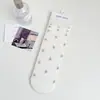 Calcetines de Mujer Primavera/Verano 2026 Estilo Coreano Malla Pequeño Floral Ins Calcetines de Media Caña Verano Ligeros Transpirables Algodón Peinado Calcetines de Mujer