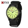 Oufania El Producto Nuevo Más Popular de Amazon Reloj de Cuarzo para Hombre y Mujer Resistente al Agua Digital Grande Calendario Simple Reloj Ligero y Delgado Correa de Nailon