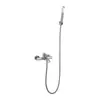 Bañera de Acero Inoxidable 304 Color Personalizado Oen, Juego de Ducha Triple Simple, Grifo Mezclador Doméstico para Agua Caliente y Fría, Manguera de Ducha
