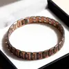 Pulseira Magnética Cruzada Cor Cobre Antigo Europeia e Americana Mais Vendida Transfronteiriça Pulseira Destacável de Moda Retrô Luxo Leve