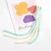Pulseira Cordão de Nó Espiral Duas Cores Cordão para Celular Chaveiro Arco-Íris Masculino e Feminino Corda Anti-Perda para Celular Acessórios Venda por Atacado