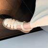 Sandalias de Suela Gruesa para Mujer 2025 Verano Nuevos Zapatos de Jaula de Cerdo Retro Baotou Sandalias Romanas