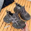 Zapatos Gruesos de Malla Transpirable para Mujer, Estilo Papá, 6cm de Altura, Nuevos para Primavera y Otoño 2025, Zapatos Deportivos Casuales Ligeros