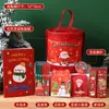 Papelaria Desenho Animado de Natal Balde de Abraços Conjunto de Papelaria para Estudante Véspera de Natal Lembranças Criativas Presentes de Prêmio