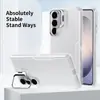 Adequado para Capa de Celular Samsung A57 Forerunner à Prova de Três Impactos, Suporte de Lente A37, A17 Anti-Queda, Capa Protetora A07