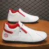 Zapatos Doudou para hombre 2026 nuevo otoño deportivos casuales zapatillas Forrest Gump para correr antideslizantes para conducir trabajo zapatos de cuero blanco