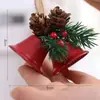 Ventas Directas de Fábrica Adornos de Campanillas Pequeñas Navideñas Decoración de Escena Navideña Decoración del Hogar Árbol de Campanas Doradas Decoraciones Colgantes