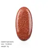 Cabujón Oval de Cristal Natural 15*30mm para Incrustación DIY en Collares Broches Accesorios de Fondo Plano Cabujón en Forma de Huevo de Piedra Semipreciosa