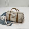 Bolsa de Viaje Transfronteriza de Gran Capacidad, Bolsa de Equipaje de Viaje para Exteriores, Bolsa Deportiva de Fitness para Mujer, Bolsa de Lona Retro Portátil para Hombre