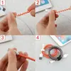 Cuerda de protección para cable de datos de teléfono móvil de 1,4 metros, cuerda de protección para cable de datos de tres colores, resorte de protección para cable de auriculares tres en uno