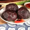 Bolas de Sangre de Cerdo, Bolas a la Leña Bolsa de 268g, Pasteles de Sangre Ahumados Caseros a la Leña de Shaoyang, Hunan Tofu de Pastel de Sangre