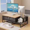 Armazenamento e Organização para Sala de Estudo Suporte de Resfriamento para Computador Suporte de Mesa Extraível para Computador de Escritório Suporte de Elevação para Computador