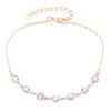 Europa e os Estados Unidos cross-border jóias moda novas senhoras temperamento jóias atacado simples sete flash diamante strass pulseira