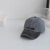 Gorra Infantil Rojo de Internet Mismo Estilo Vintage Lavada Vieja Gorra de Béisbol Bordada con Letras de Moda Hip Hop Sombrero para el Sol de Bebé