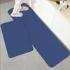 Tapete de Piso para Cocina de Lodo Diatómico Transfronterizo Tira Larga Absorción de Agua Absorción de Aceite Secado Rápido Antideslizante Almohadilla para Pies Juego de Tapetes para Puerta de Cocina de Color Sólido