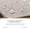 Selante Transparente Impermeável Jue Fish, À Prova de Vazamentos, Flexível, Durável, Fácil de Aplicar, Selante Preenchedor de Lacunas