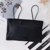 Top de tubo de seda de hielo para hombros con pecho envuelto, talla grande, tirantes, chaleco pequeño, verano para mujer, delgado, estilo coreano, hermosa espalda, ropa interior para estudiantes