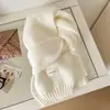 Bufanda de Color Sólido para Mujer, Ambiente Invernal, Lana Tejida, Versátil, Sencilla, Bufanda Gruesa y Cálida para Pareja para Hombres, Lote de Fabricante