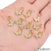 Método Antigo Cabacinho para Pingente de Óleo Gotejante Paz e Alegria Riqueza e Sorte Pingente de Transferência Chaveiro de Liga Metálica com Pingente Gotejante Ornamentos DIY