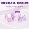 Xiao Tianran Fábrica de Espaçadores de Ametista Clara Fornecimento em Massa Contas Rodadas Acessórios para Joias Artesanais DIY Lote de Contas Espaçadoras de Ametista