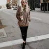 Exclusivo transfronterizo para comercio exterior europeo y americano, nueva sudadera con capucha de forro polar teddy para otoño e invierno, chaqueta tipo pullover casual con media cremallera