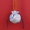Fábrica atacado saqueta joias saco aromaterapia saco tecelagem bordado pequena bolsa sachê Zen chinês tradicional saco brocado antigo