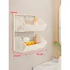 Estante de almacenamiento para baño sin taladro, repisa de pared para ducha, baño, inodoro y lavabo