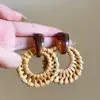 Brincos Pendentes Estilo Festivo Tecidos com Agulha de Prata 2025 Moda Venda Quente Brincos Nicho Luxo Leve Brincos de Alta Qualidade Atacado