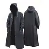 Impermeable largo para hombre, protección de cuerpo completo contra lluvia intensa, impermeable de una pieza para adultos para ciclismo, adecuado para bicicletas eléctricas y motocicletas