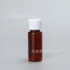 En stock 50ml 60ml 100ml 200ml botella de plástico de hombro plano con tapa de rosca PET botellas dispensadoras de líquido botellas selladas para muestras