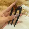 Herramienta Perezosa para Peinar el Cabello 2026 Nuevo Modelo Peine de Inserción de Cuatro Dientes Pasador Fijo Invisible Palillo para el Cabello en Forma de U Peine Versátil Accesorio para el Cabello